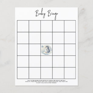 Penguin - Baby shower bingo game