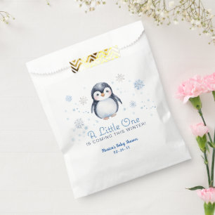 Penguin Baby Shower Favour Bag