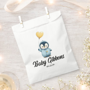 Penguin Baby Shower Favour Bag