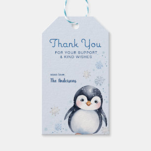 Penguin Baby Shower Thank You Tags