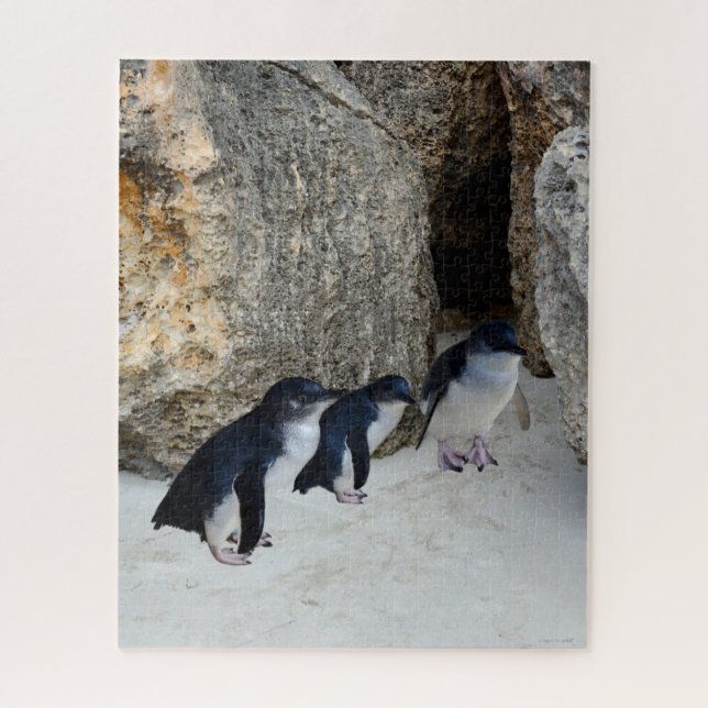 Penguin Beach House, Jigsaw Puzzle (Vertical)