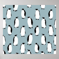 Penguin Bird Animal Cute Pattern