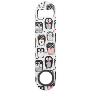 penguin bird illustration background bar key