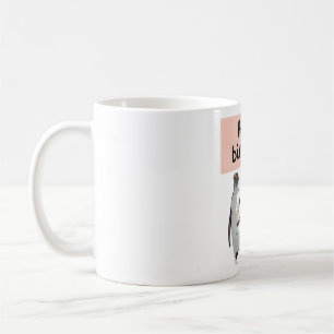 Penguin Birthday Artwork Cute Antarctic Bird Illus Coffee Mug