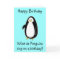 Penguin Birthday Card