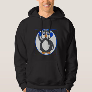 Penguin Blue Earmuffs Shirt