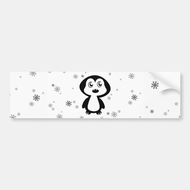Penguin Bumper Sticker (Front)
