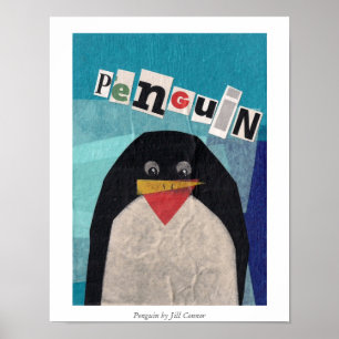 Penguin by Jill Connor Poster