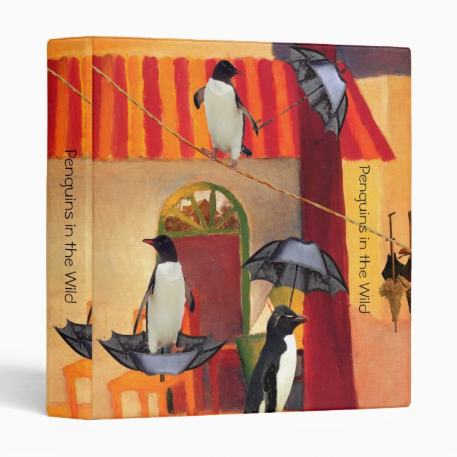 Penguin Cafe Binder (Front/Spine)
