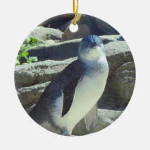 Penguin Ceramic Ornament