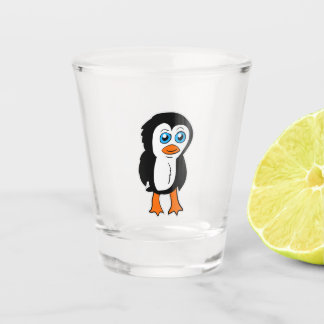 Penguin Character Shot Glass