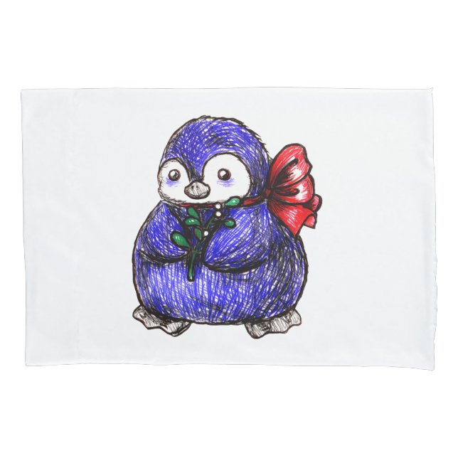 Penguin Chick Pillowcase (Front)