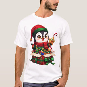 Penguin Christmas Gift Gala T-Shirt