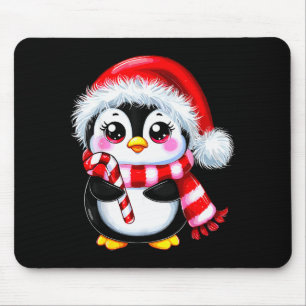 Penguin Christmas Lover Uni-adult Black Small Mode Mouse Pad