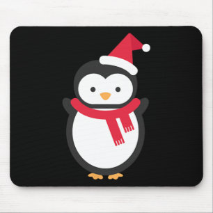 Penguin Christmas Mouse Pad