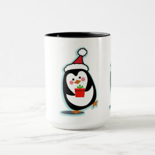 Penguin Christmas Mug - Penguins