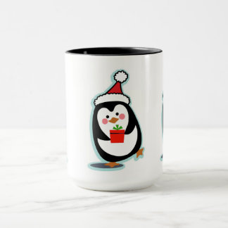 Penguin Christmas Mug - Penguins