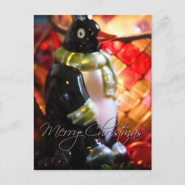 Penguin • Christmas Postcard (Front)