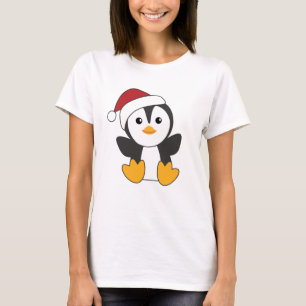 Penguin Christmas Snow Winter Animals Penguins T-Shirt