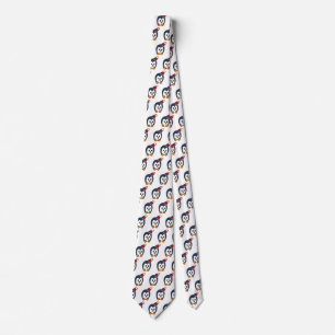 Penguin Christmas Tie