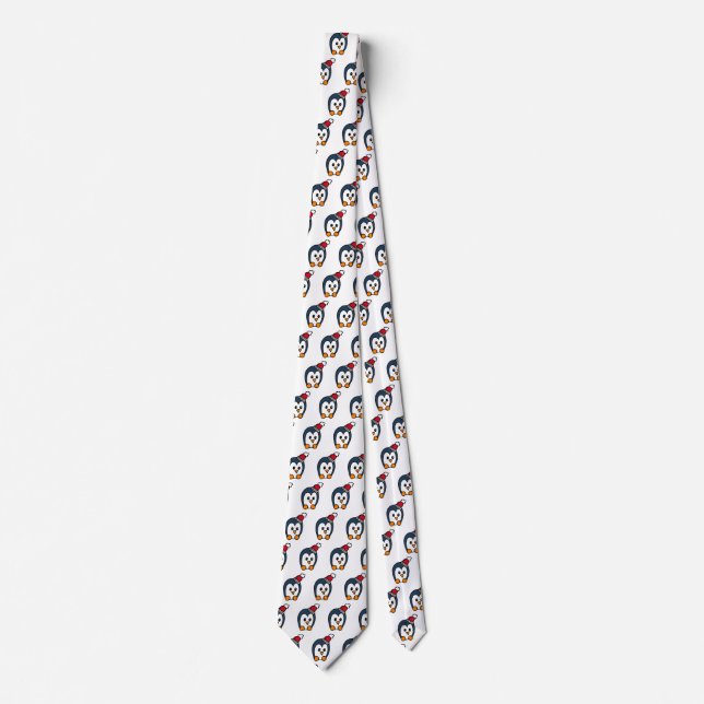 Penguin Christmas Tie (Front)