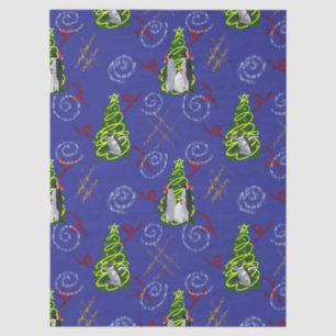 Penguin Christmas Tissue Paper