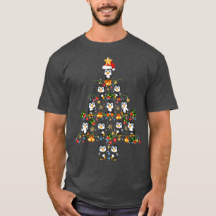 Penguin Christmas Tree Merry Christmas Xmas T-Shirt