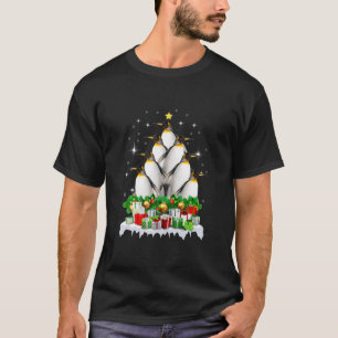 Penguin Christmas Tree Penguin Santa Merry Xmas Gi T-Shirt