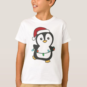 Penguin Christmas Winter Animals Holiday Penguines T-Shirt
