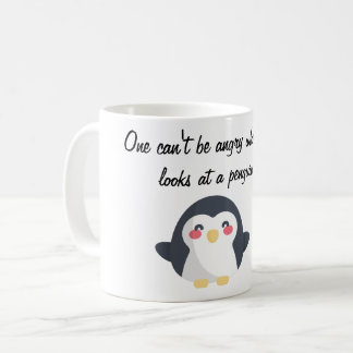 penguin coffee mug
