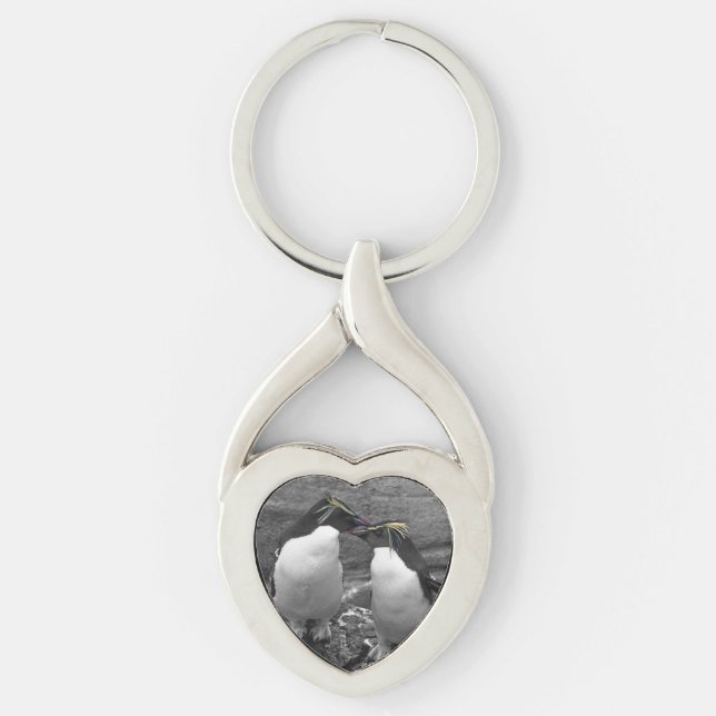 Penguin Colour Splash Keychain (Front)