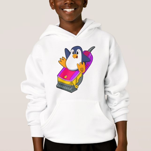Penguin comme coiffeur avec Razor (Devant)
