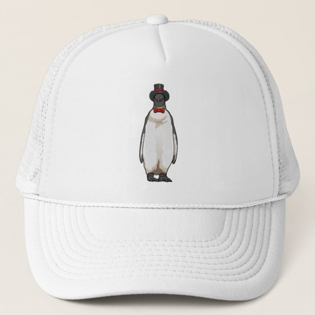 Penguin comme Gentleman avec Casquette (Devant)