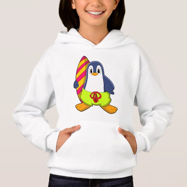 Penguin comme surfer avec Surfer (Devant)