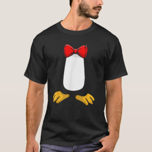 Penguin Costume Tuxedo Funny Halloween Penguin T S T-Shirt