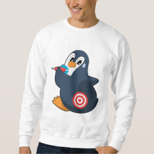 Penguin Darts Dart Dartboard Sweatshirt