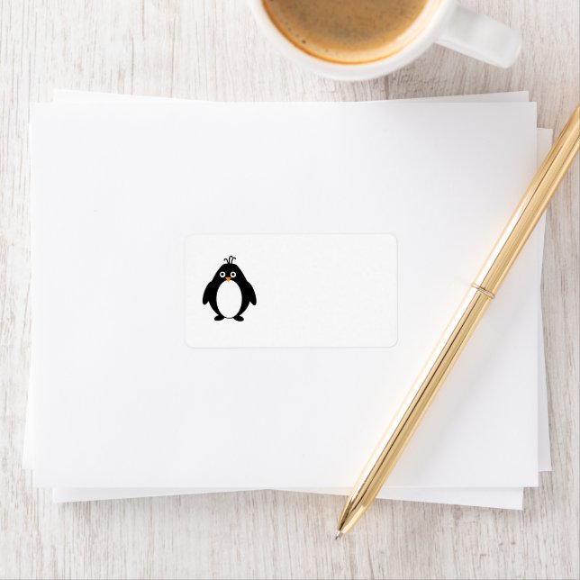 Penguin Design Address Label (Insitu)
