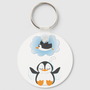 Penguin Dreams Keychain