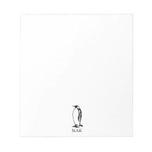 penguin emperor bird polar  notepad