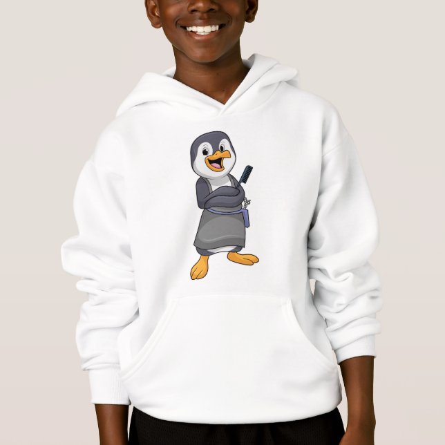 Penguin en coiffure avec peigne (Devant)