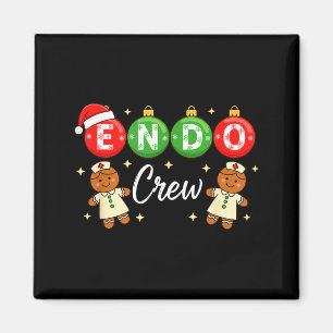 Penguin Endo Crew Christmas Endoscopy Nurse Gi Col Magnet