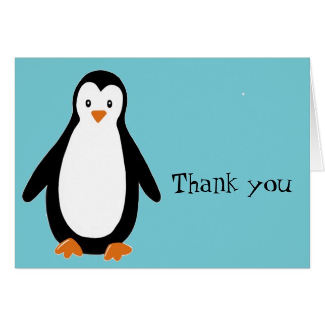 Penguin et popsicle, merci (Devant Horizontal)