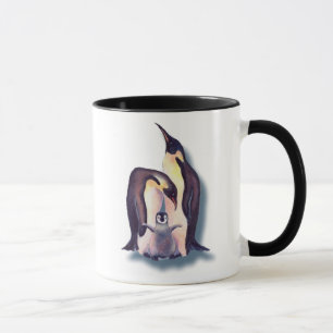 PENGUIN FAMILY by SHARON SHARPE Mug