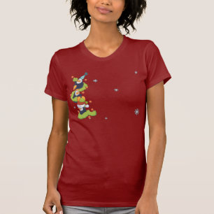 Penguin Family Christmas T-Shirt