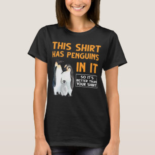 Penguin Family Funny Penguins T-Shirt