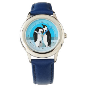 Penguin Family With Baby Penguin Watch
