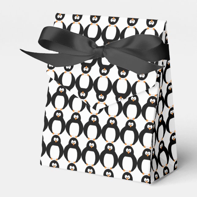 Penguin Favour Box (Front Side)