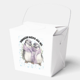 Penguin+Favour+Boxes+Be+Kind+Party+Supplies+Winter Favor Box