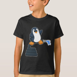 Penguin Firefighter Fire hose T-Shirt