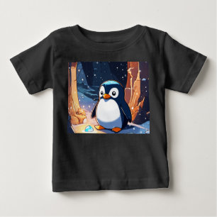Penguin Fishing Pals Baby T-Shirt